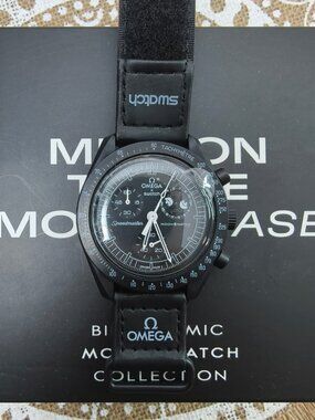 Swatch X Omega Mission To The Moonphase - New Moon Watch